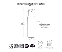 Botella Térmica Acero Pirates 500ml