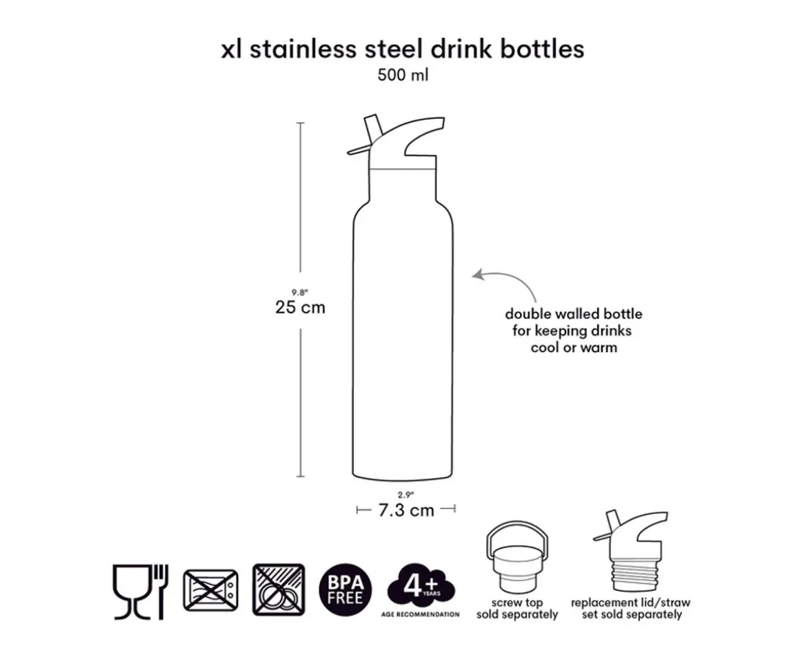 Botella Térmica Acero Pirates 500ml