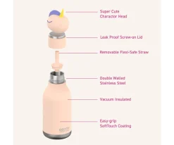 Botella Térmica Bestie Unicornio 460 ml