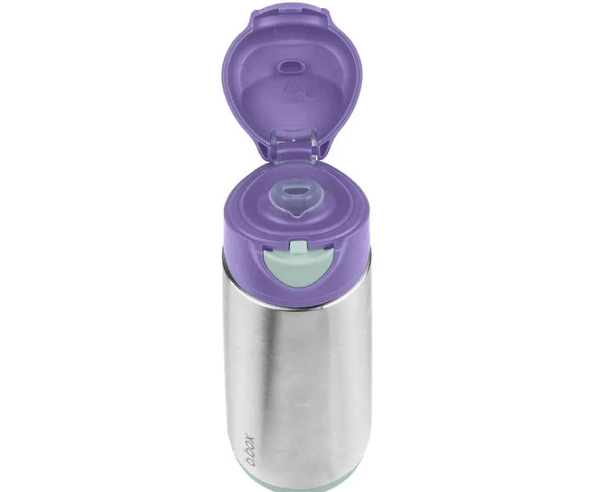 Botella Térmica con Boquilla y Asa 500 ml Lilac Pop