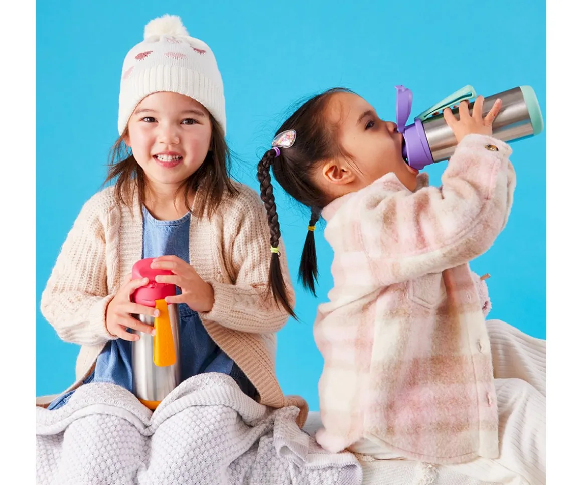 Botella Térmica con Boquilla y Asa 500 ml Lilac Pop