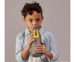 Botella Térmica con Boquilla Plegable y Asa 1L Batman