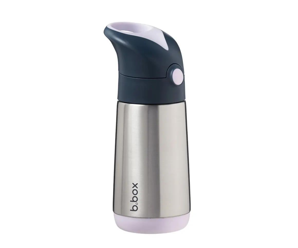 Botella Térmica con Pajita 350 ml Indigo Rose