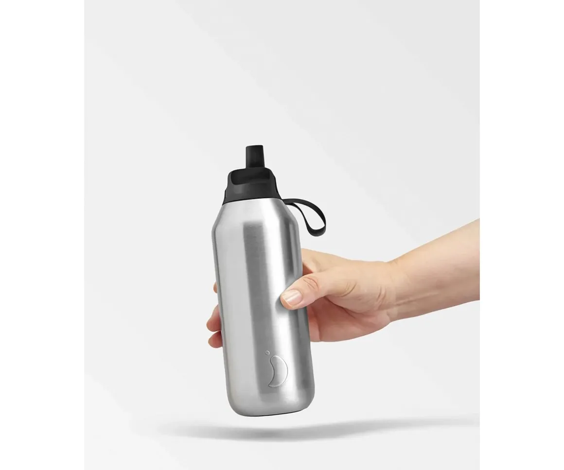 Botella Térmica Serie 2 Flip Acero Reciclado 500 ml