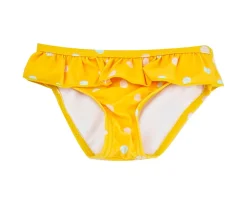 Braga Bikini Protección Solar Lunares Mostaza