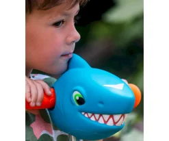 Cabeza Patinete Tiburon Azul
