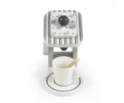 Cafetera Madera Botton