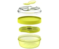 Caja Almuerzo con Tapa Refrigerante N'ice Cup Lime