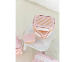 Caja Almuerzo Grande Big Stripes Pink