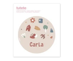 Caja Almuerzo Personalizada Midi Campus Cool Pink Geometric Nature