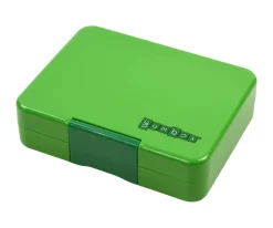 Caja Almuerzo Snack Jurassic Green Bandeja Shark 3 Compartimentos