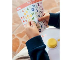 Caja Almuerzo Snack Spinner Flip, Correa de Mano y Hoja de Pegatinas Mint Green