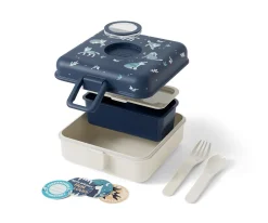 Caja Almuerzo Snacky Azul Wolf