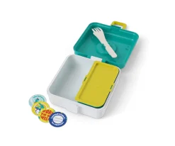 Caja Almuerzo Snacky Azul Dino