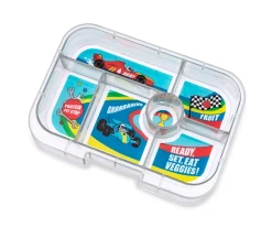 Caja Almuerzo Yumbox Original Roar Red Cars