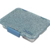 Caja Almuerzo Yumbox Pret Acero Paris Blue 4 Compartimentos