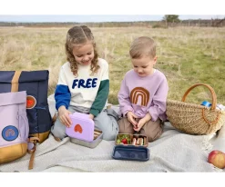 Caja de Almuerzo Acero Little Gang Smile Navy