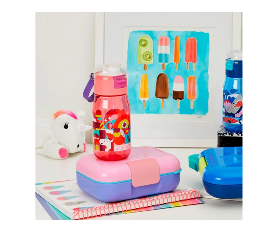 Caja de Almuerzo Bento Fiambrera Junior Rosa