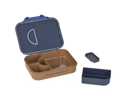 Caja de Almuerzo Compartimentos Bento Smile Navy Blue