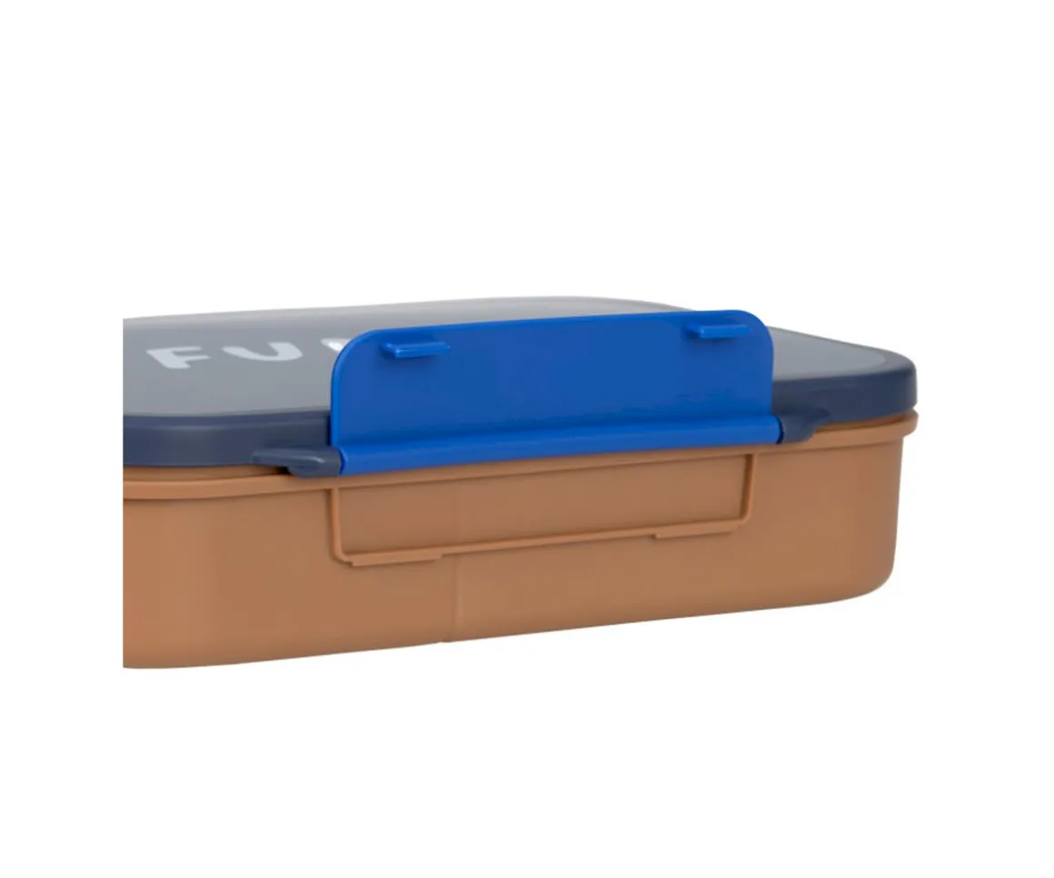 Caja de Almuerzo Compartimentos Bento Smile Navy Blue