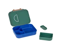 Caja de Almuerzo Compartimentos Bento Rainbow Green