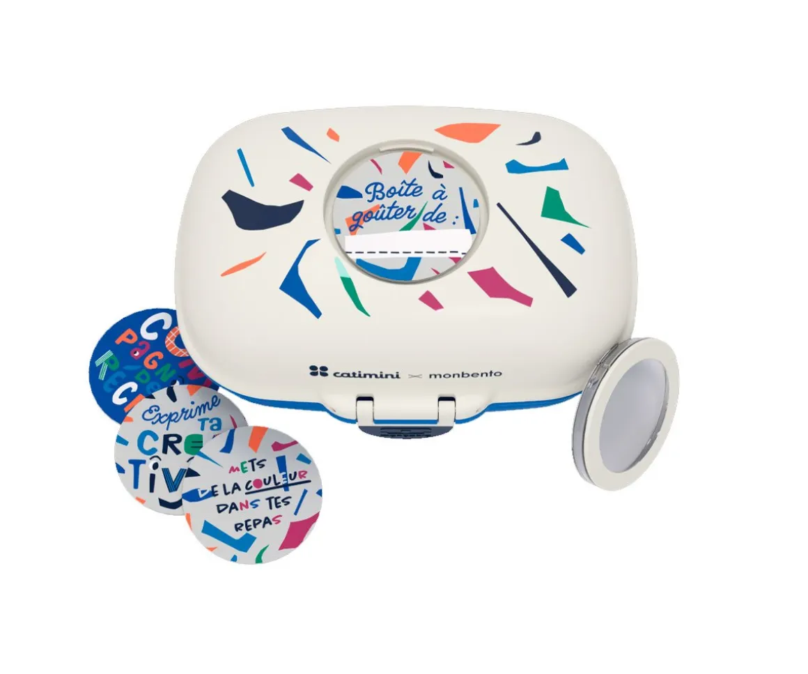 Caja de Almuerzo MB Gram Catimini Blue Terrazo