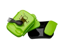 Caja de Almuerzo N'ice Box Kids Mono Lime