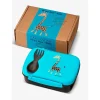 Caja de Almuerzo N'ice Box Kids Jirafa Turquoise