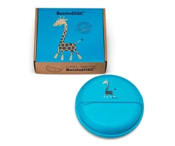 Caja de Almuerzo SnackDisc Girafa Turquesa