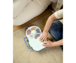 Caja de Almuerzo Spinner 2 in 1 Lunchox Blueberry Blue