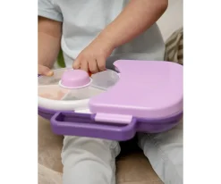 Caja de Almuerzo Spinner 2 in 1 Lunchox Grape Purple
