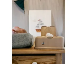 Caja de Toallitas Funkybox Barco Beige