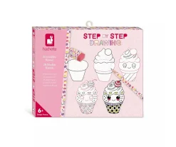 Caja Dibujo Creativo 20 Modelos Kawaii