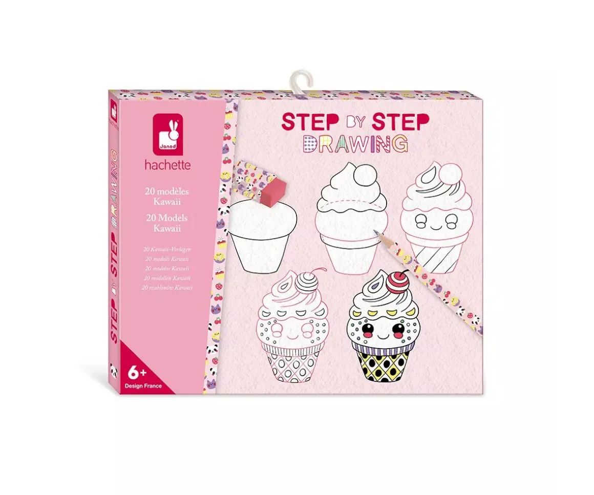 Caja Dibujo Creativo 20 Modelos Kawaii
