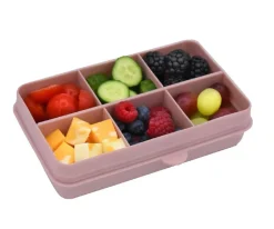 Caja Snackle 6 Compartimentos Pink Luxe