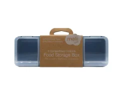 Caja Snackle 4 Compartimentos Blue Luxe