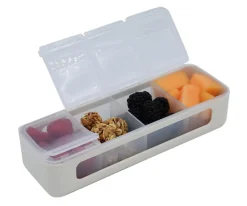 Caja Snackle 4 Compartimentos Ivory Luxe