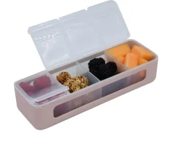Caja Snackle 4 Compartimentos Pink Luxe