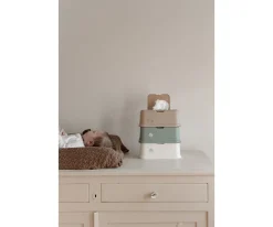 Caja Toallitas Funkybox Crema Pájaro