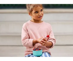 Cajita para Fruta Campus Turquesa Croc