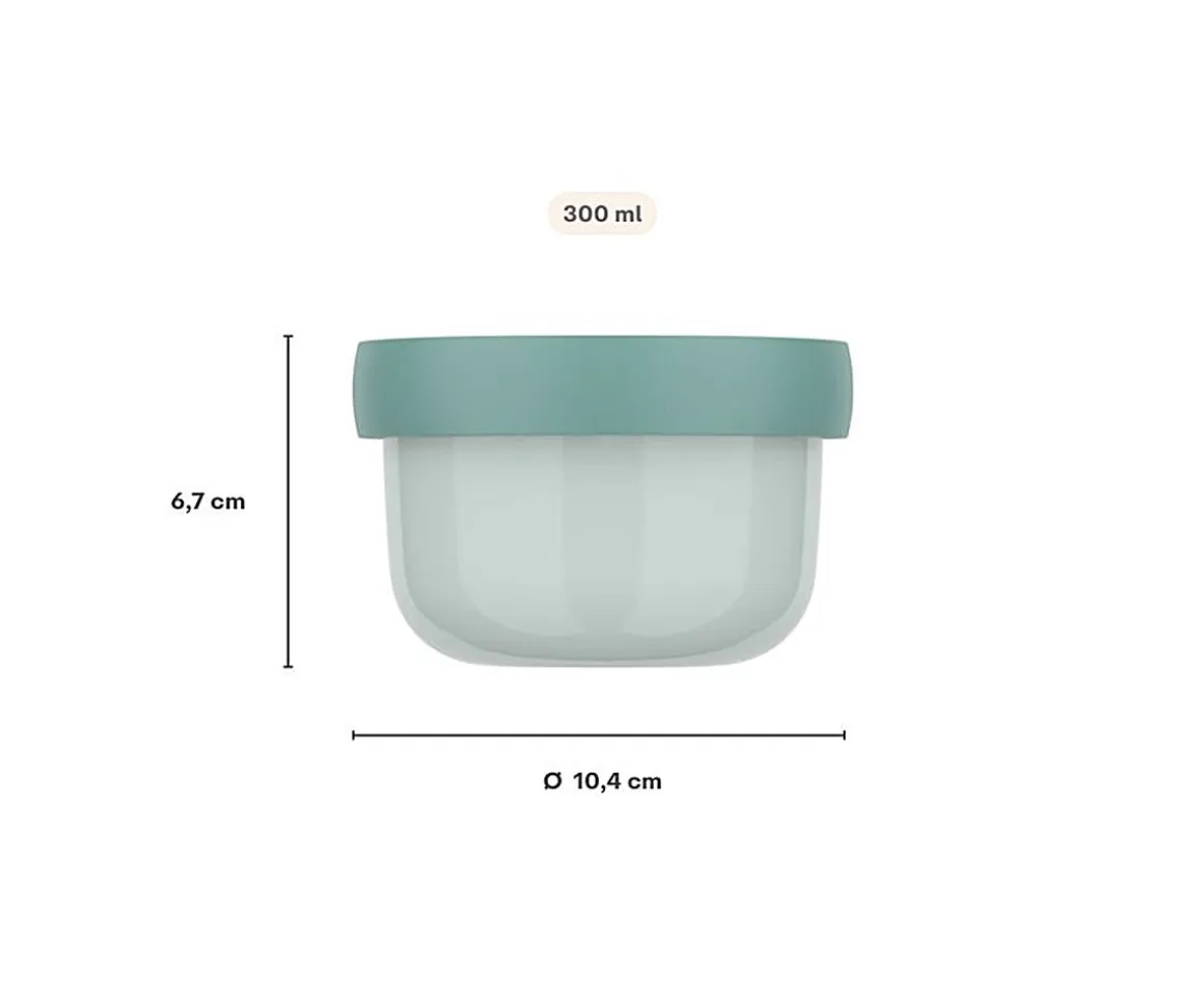 Cajita para Fruta Personalizada Campus Cool Mint The Three Little Pigs