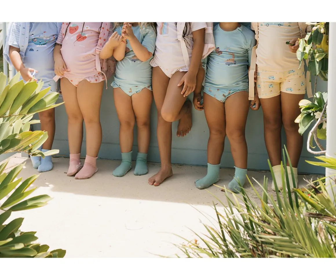 Calcetines Piscina Azul