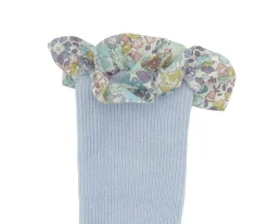 Calcetines Suela Antideslizante Bambú Liberty Sky Blue