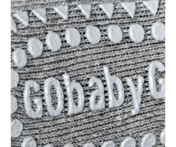 Calcetines Suela Antideslizante Algodón Gris Claro