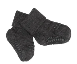 Calcetines Suela Antideslizante Bambú Dark Grey Melange