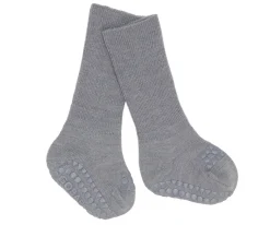 Calcetines Suela Antideslizante Lana Merino Grey Melange