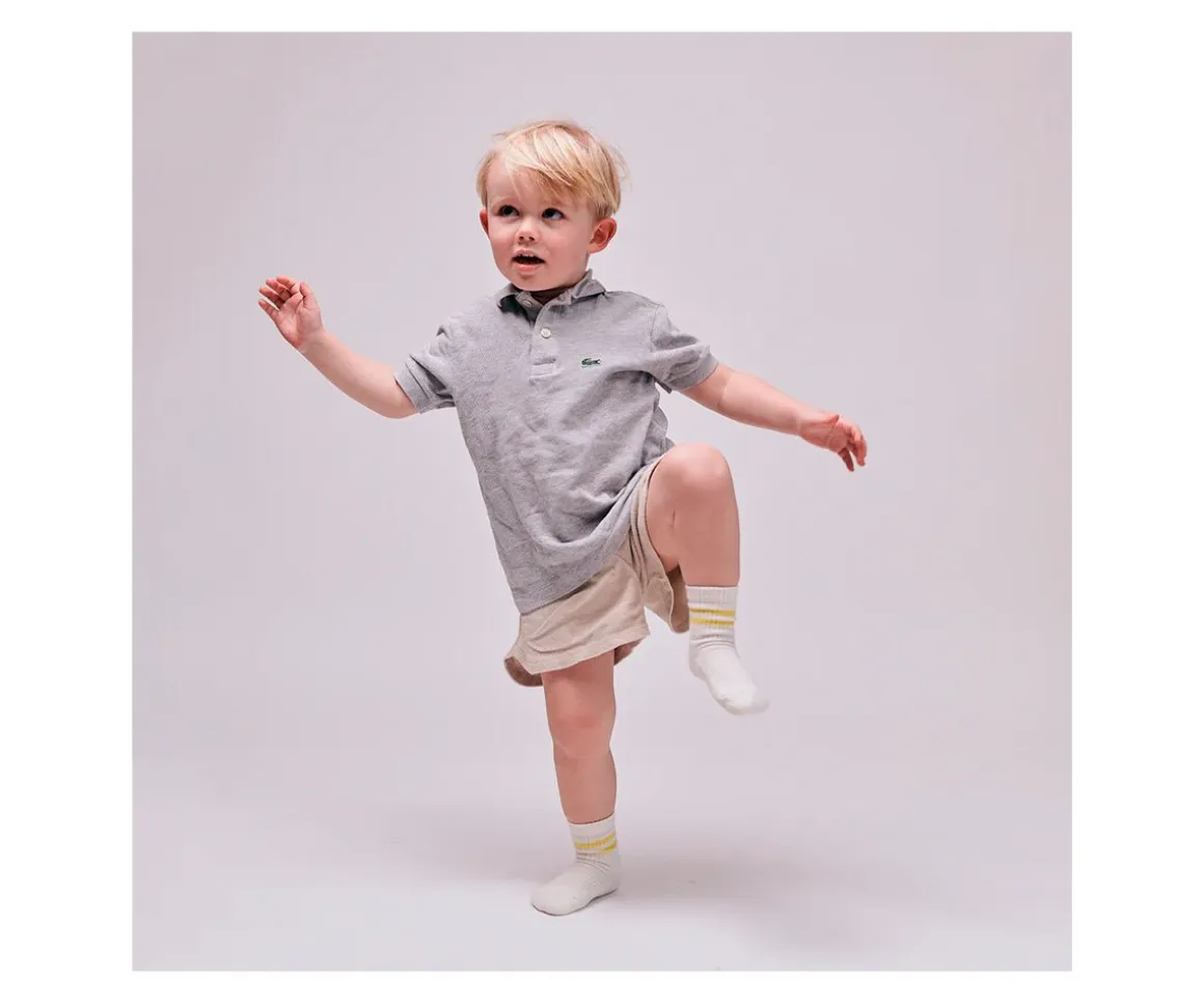 Calcetines Suela Antideslizante Algodón Sports Yellow