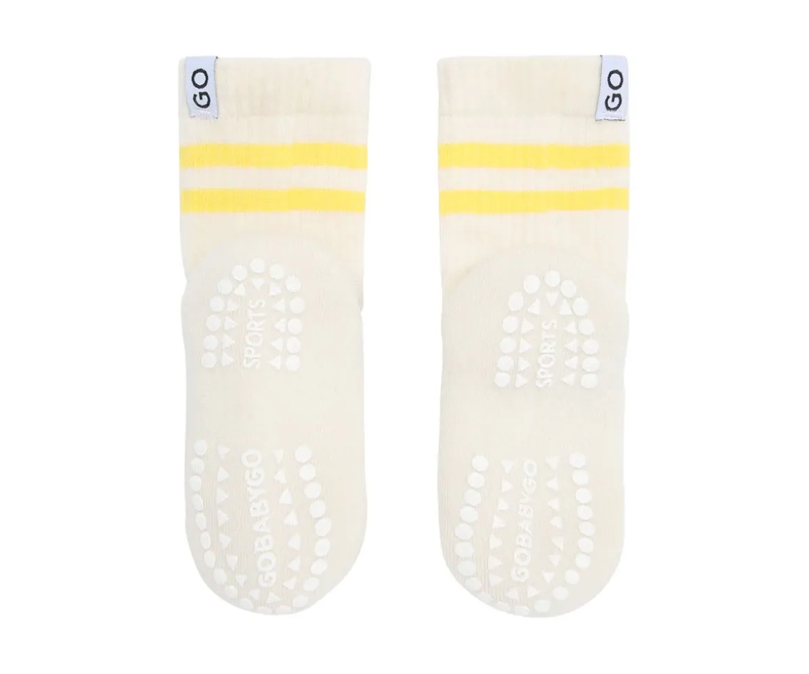 Calcetines Suela Antideslizante Algodón Sports Yellow