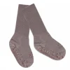 Calcetines Suela Antideslizante Lana Merino Dark Purple Dove