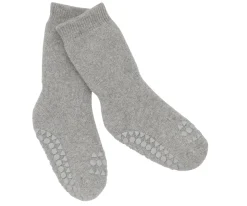 Calcetines Suela Antideslizante Algodón Orgánico Grey Melange